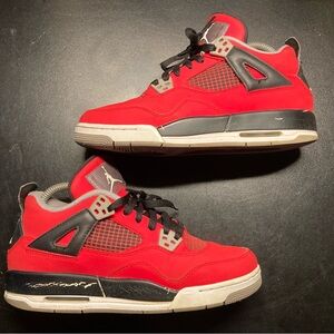 Red and Black Sneakers